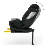Detská autosedačka Kinderkraft I-360 Plus 2 i-Size s upevnením Isofix 40–150 cm, čierna