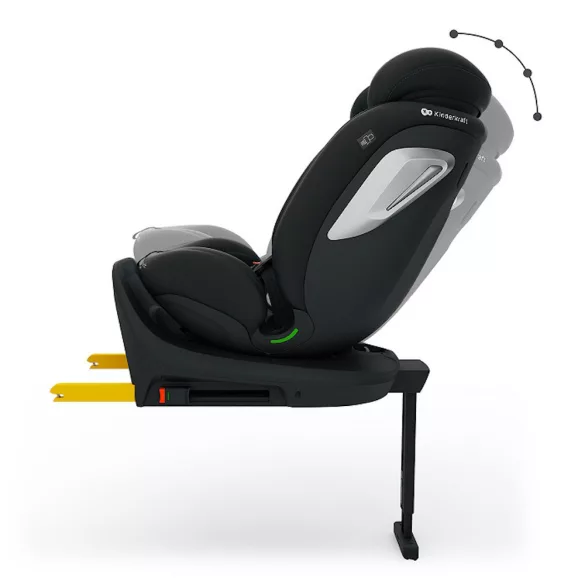 Detská autosedačka Kinderkraft I-360 Plus 2 i-Size s upevnením Isofix 40–150 cm, čierna