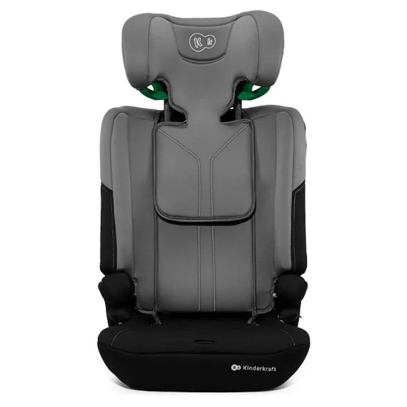 Detská autosedačka Kinderkraft s podsedákom I-COMFY i-Size 76–150 cm, tmavošedá