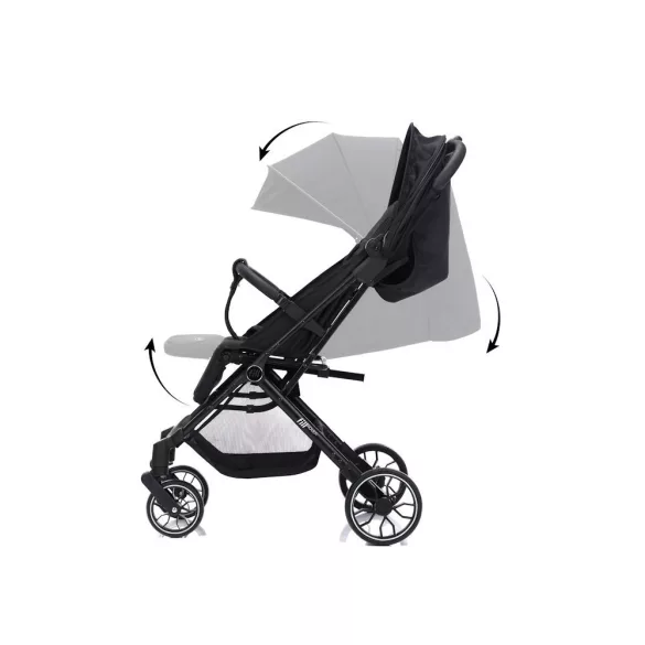 Športový kočík Fill Rover čierny K868-06