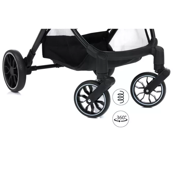 Športový kočík Fill Rover čierny K868-06