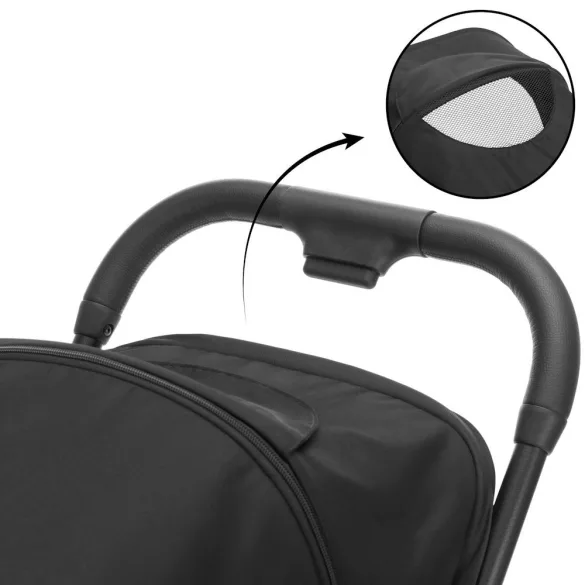 Športový kočík Fillikid Avero čierny S832-06