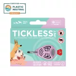 Tickless PET ultrazvukový odpudzovač kliešťov pre domáce zvieratá – ružová