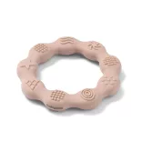 BabyOno hryzátko – RING, silikónový krúžok, béžový 825/04