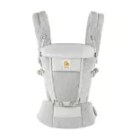 Ergobaby Adapt Soft Flex Mesh nosič: Pearl Grey / Perlovosivá