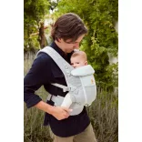 Ergobaby Adapt Soft Flex Mesh nosič: Pearl Grey / Perlovosivá