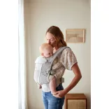 Ergobaby Adapt Soft Flex Mesh nosič: Pearl Grey / Perlovosivá