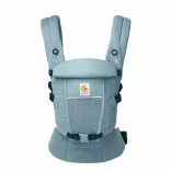 Ergobaby Adapt Soft Flex Mesh nosič: Slate Blue / Svetlo modrá