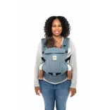 Ergobaby Adapt Soft Flex Mesh nosič: Slate Blue / Svetlo modrá