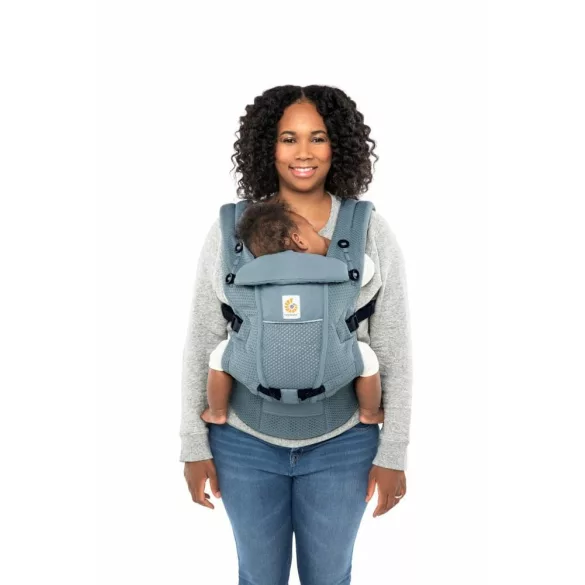 Ergobaby Adapt Soft Flex Mesh nosič: Slate Blue / Svetlo modrá