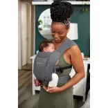Ergobaby Embrace nosič Soft Air Mesh: Washed Black / Praná čierna