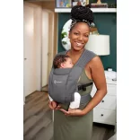 Ergobaby Embrace nosič Soft Air Mesh: Washed Black / Praná čierna