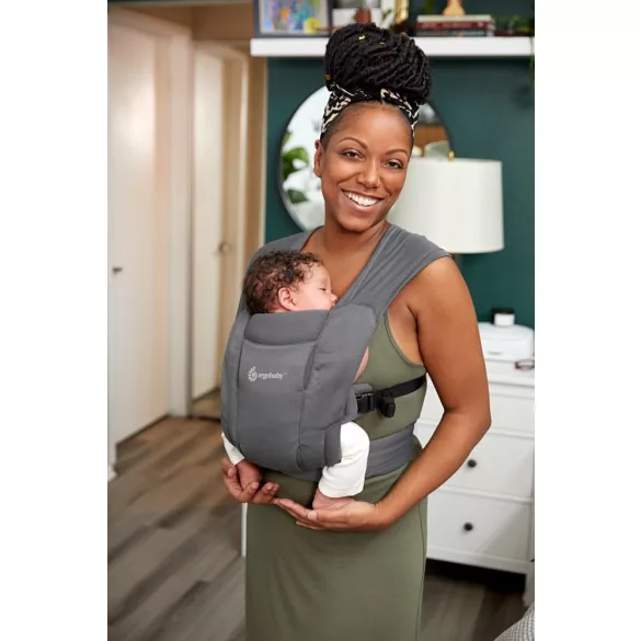 Ergobaby Embrace nosič Soft Air Mesh: Washed Black / Praná čierna