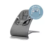 Ergobaby Evolve 3 v 1 ležadlo – Charcoal Grey / Šedá