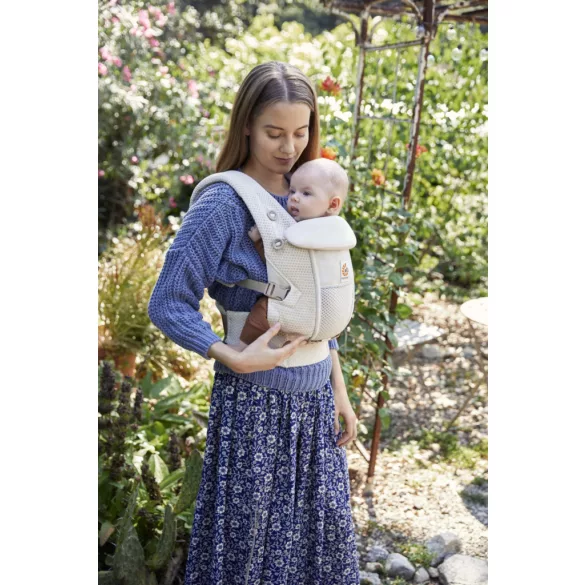 Ergobaby Adapt Soft Flex Mesh nosič: Natural Beige / Béžová