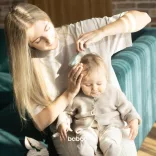 Baboo sada detských hrebeňov a kefiek – modrá