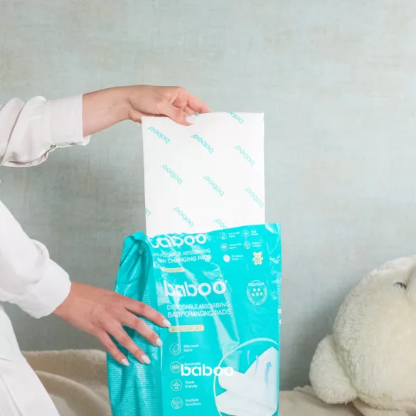 Baboo Jednorazová absorpčná podložka na prebaľovanie AirComfort 60x60, 20 ks