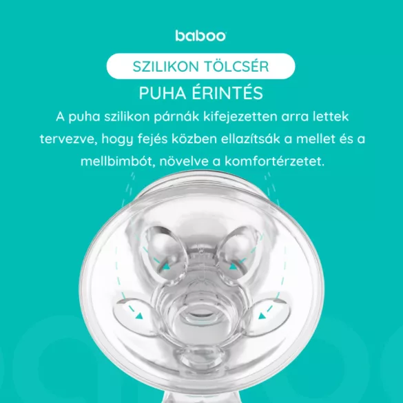 Baboo 2-fázová ručná odsávačka mlieka, 4 úrovne sania