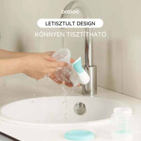 Baboo 2-fázová ručná odsávačka mlieka, 4 úrovne sania