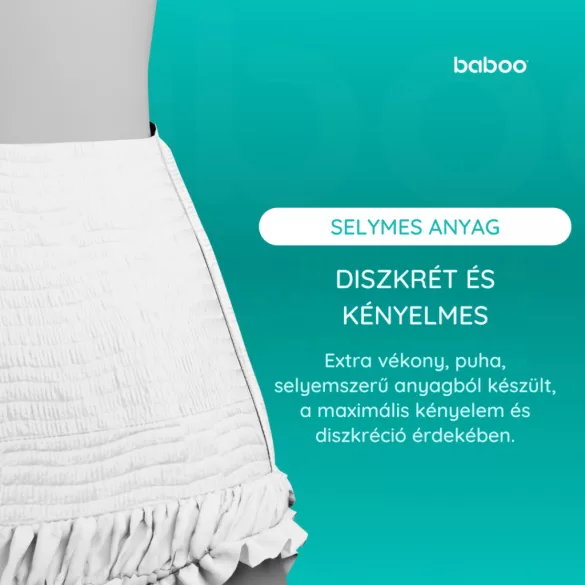 Baboo jednorazové absorpčné spodné prádlo, L, 5 ks