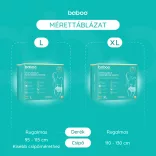 Baboo jednorazové absorpčné spodné prádlo, XL, 5 ks