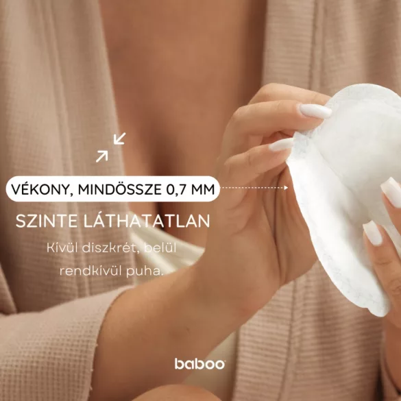 Baboo premium jednorazové vložky do podprsenky na deň a na noc, 40 ks