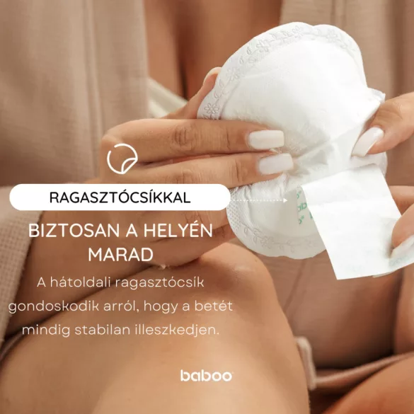 Baboo premium jednorazové vložky do podprsenky na deň a na noc, 40 ks