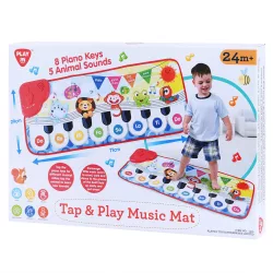 Playgo hudobný koberec so zvieratkami