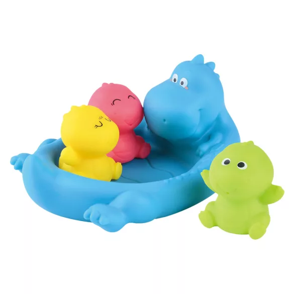 Playgo – Veselá dinosauří rodina – kúpeľová hračka
