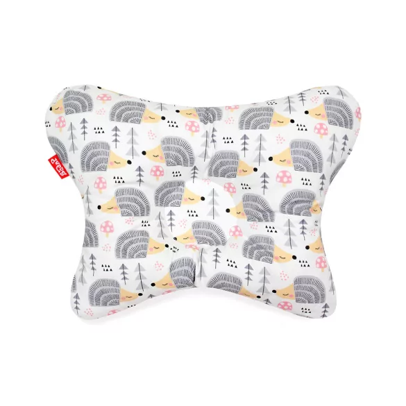 Detský vankúš Scamp proti plochému hlavičke /HedgehogGrey