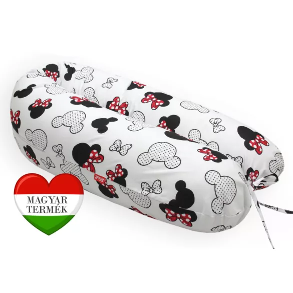 Scamp tvarovateľný univerzálny dojčiaci vankúš s bavlneným poťahom /Minnie