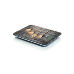   Digitálna kuchynská váha Laica „drevená lyžica“ 10 kg / 1 g