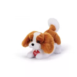 Trudi Cavalier King Marley pes, bielo-hnedý - 13 cm