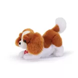 Trudi Cavalier King Marley pes, bielo-hnedý - 13 cm
