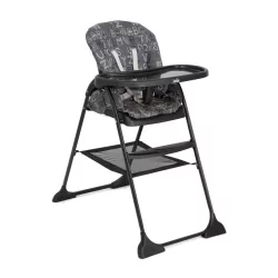 Detská stolička Joie Mimzy Snacker – Abc Charcoal