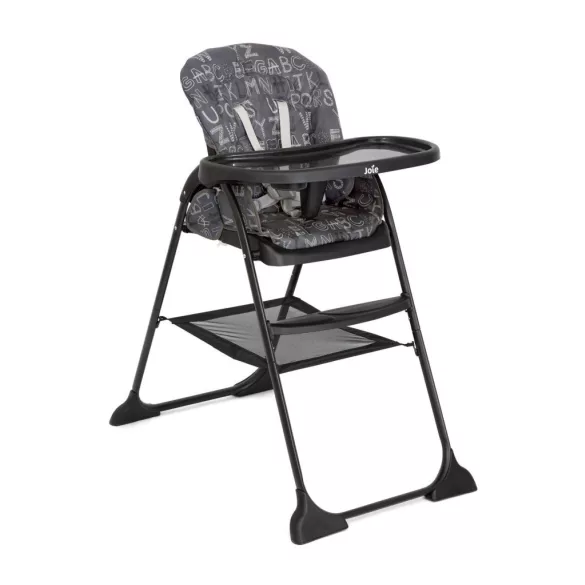 Detská stolička Joie Mimzy Snacker – Abc Charcoal