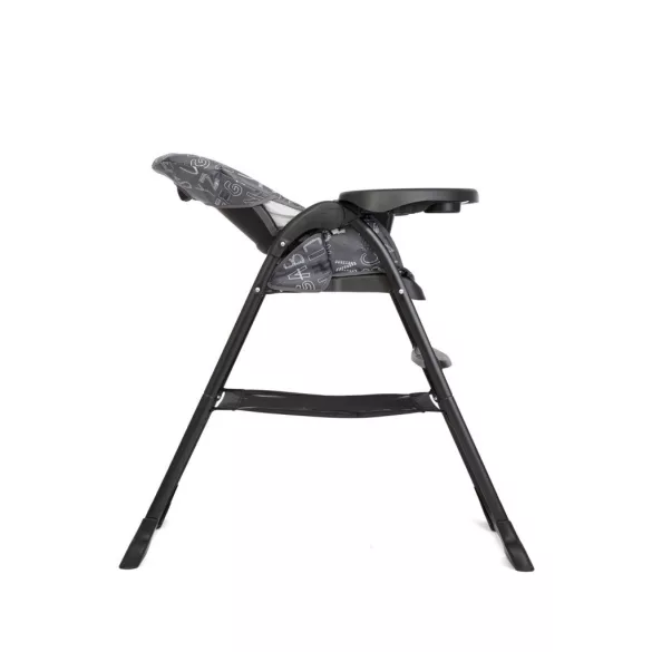 Detská stolička Joie Mimzy Snacker – Abc Charcoal