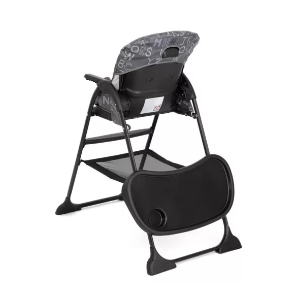 Detská stolička Joie Mimzy Snacker – Abc Charcoal