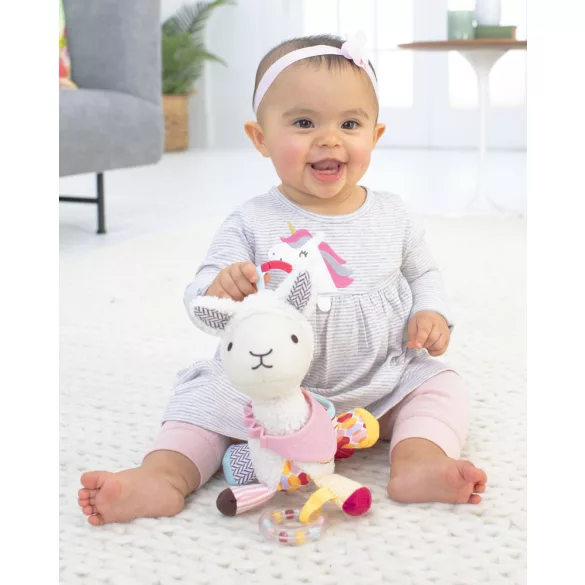 Skip Hop Bandana Buddies hračka na rozvoj zručností lama