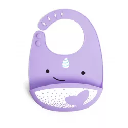 Skip Hop Zoo Silikónová podbradník – Narval