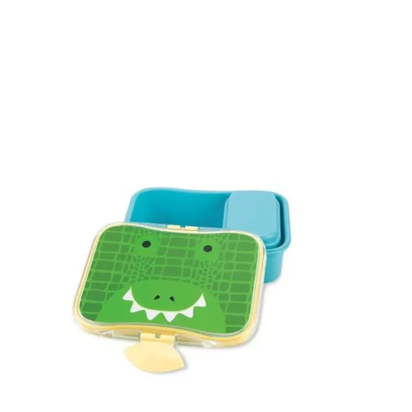 Skip Hop Zoo krabička na desiatu Krokodíl