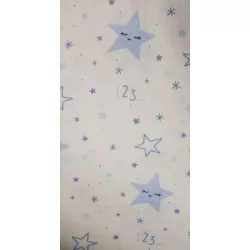  Vaganza Podšité detské topánky - Modrá hviezda/Číslo - 98/104