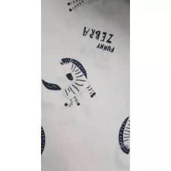 Vaganza Podšité detské nohavice - Zebra Lila - 98/104