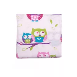 Vaganza Flanelová osuška s vzorom 75 x 95 cm – Sova