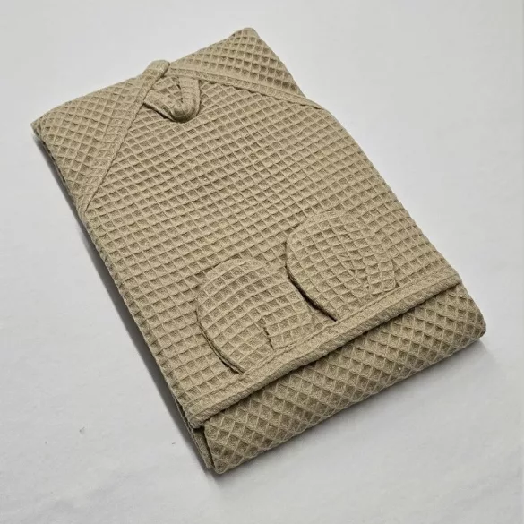 Kúpeľňová osuška Vaganza Waffle 110x110 – Orech