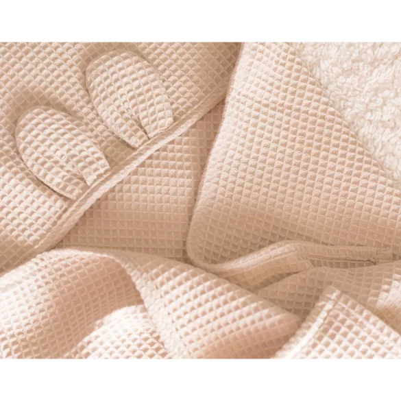 Kúpeľňová osuška Vaganza Waffle 110x110 – Orech