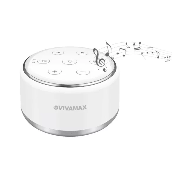 Vivamax Nature&Relax „Compact“ zariadenie na zvukovú a melódiovú terapiu (biely šum)