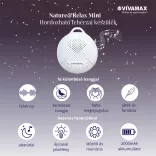 Vivamax Nature&Relax „Mini“ zariadenie na zvukovú a melódickú terapiu – biely šum