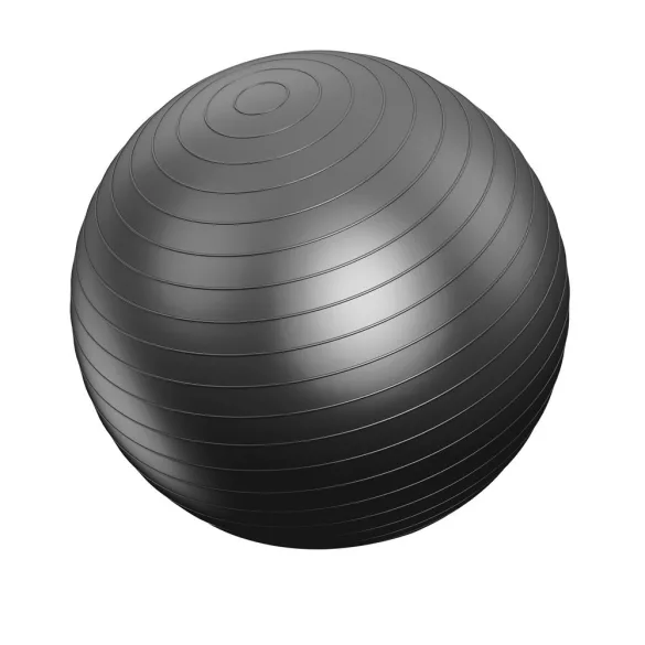 VivaFit gymnastická lopta 85 cm – sivá