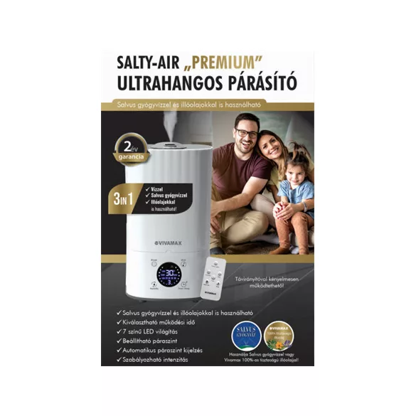 Vivamax Salty-air Premium ultrazvukový zvlhčovač